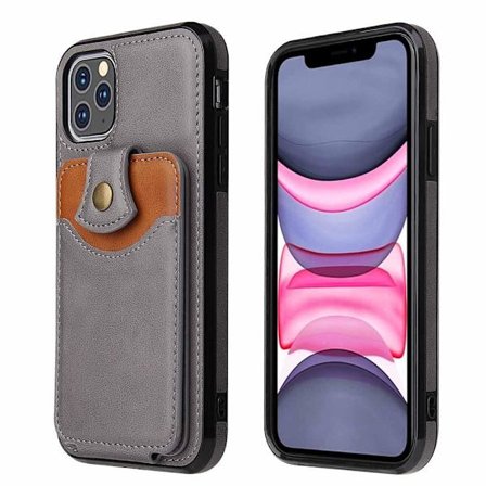 iPhone 11 Pro Max - Professionellt Skal med Korthållare