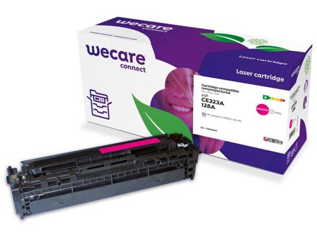 Wecare Toner HP CE323A 1,3K magenta - Lyreco - Toner och bläck - Tonerkassetter - Toner WeCare