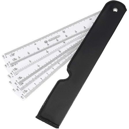 Mittakaavaviivain 30cm Insinöörimittakaava Arkkitehtiviivaimet 1/10 1/15 1/20 1/25 1/30 1/33 1/40 1/50 1/75 1/125 - q37