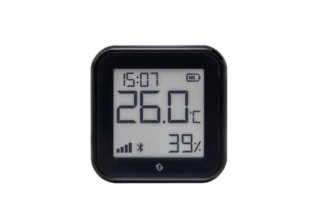 Shelly Plug & Play "H&T Gen. 3 Matte Black" Temperatur- & Feuchtigkeitssensor WLAN BT USB-C / Batterie (n.e.)