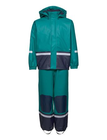 Boardman Kids Set9 Outerwear Rainwear Rainwear Sets Grønn Didriksons*Betinget Tilbud