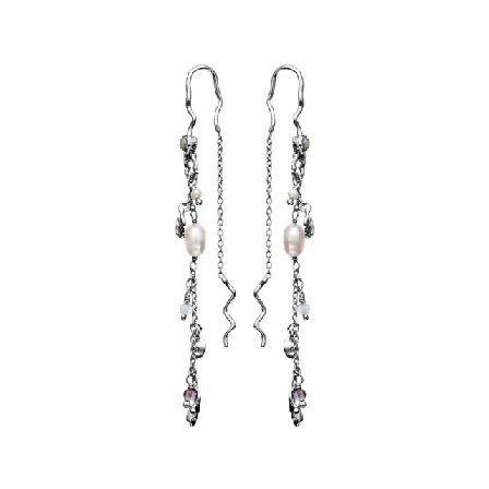 Maanesten Örhänge Poppy Smycken & klockor Dam Silver ONESIZE