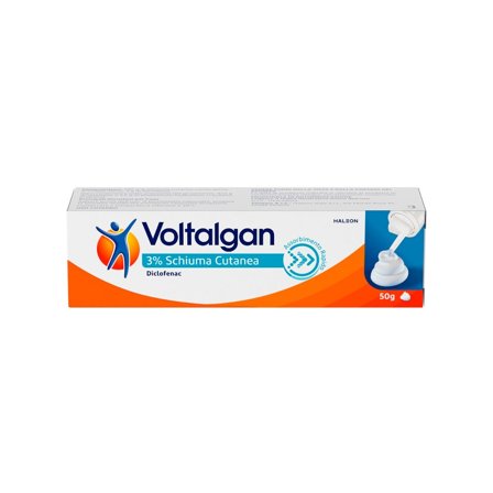Voltalgan Antinfiammatorio Schiuma Cutanea 3% Diclofenac