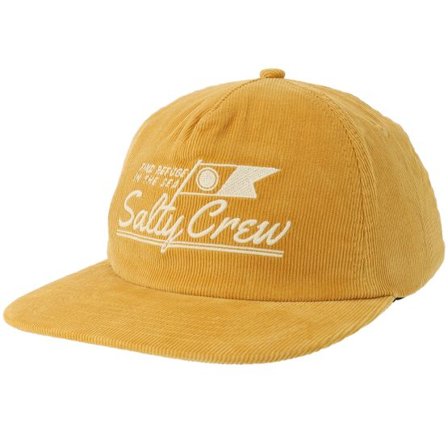 Salty Crew - Gul snapback Keps - Original Mineral Yellow Corduroy A-Frame Snapback @ Hatstore
