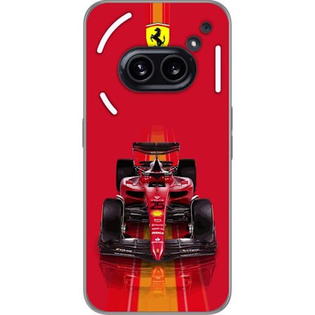Yhteensopiva Puhelinkuori Nothing Nothing Phone (2a) Ferrari Formula 1 -auto ikonisessa punaisessa muotoilussa urheilullisella tarkkuudella