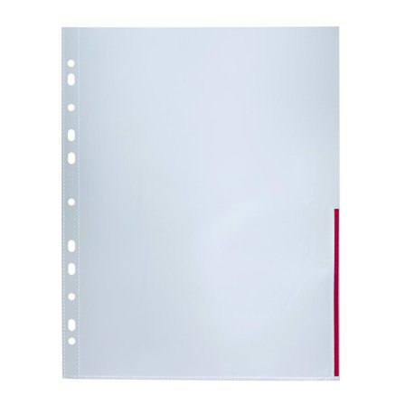 BANTEX Plastficka sig A4 0,12 röd 100/fp - Lyreco - Kontorsmaterial - Mappar och plastfickor - Plastfickor - Signal