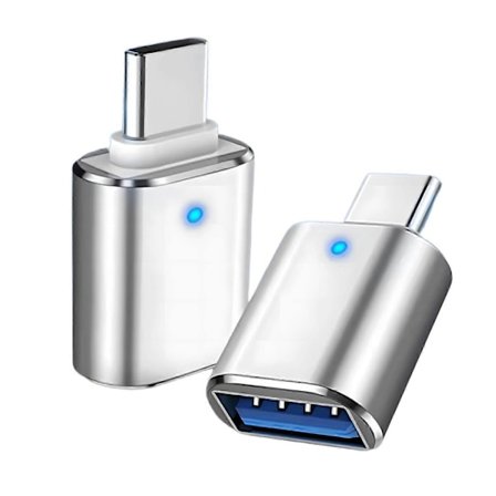 USB C till USB Adapter, USB Typ C till USB 3.0 Adapter Kompatibel med MacBook Pro 2021 iMac iPad, MacBook Air 2020, Laptop, Monitor och Andra Typ C 