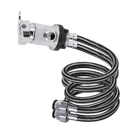 Krom Duschblandare för Husvagn Husbil Campervan 1/2" 1500mm Push Fit