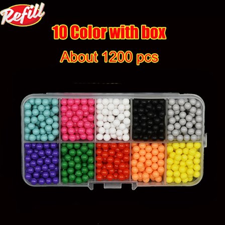 Magical Water Sticky Beads Leksaksset Gör-det-själv handgjorda barnvattenspray Magic Crystal Beads Pussel Hantverkssatser Barn Pedagogiska leksaker