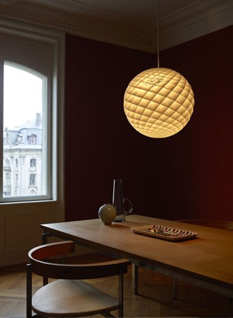 Patera taklampe Ø60 - hvit