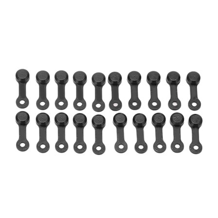 RISK 20st Zerk Fitting Cap Fettnippla Bromsavluftare Skruvlock Dammtät lock för bil Motorcykel Svart