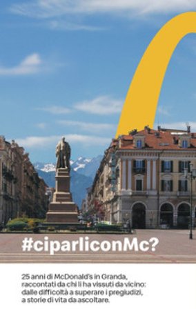 #ci parli con Mc? 25 anni di McDonald's in Granda Alessandro Romano