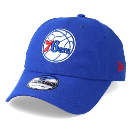 New Era - Philadelphia 76ers The League Blue Adjustable Adjustable Blue Cap - NBA @ Hatstore