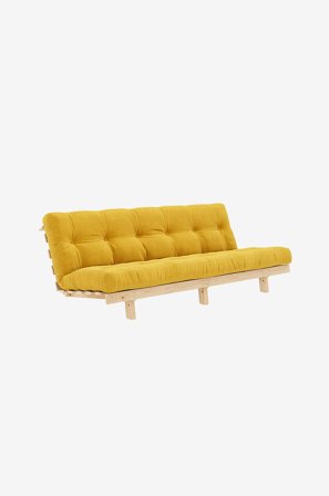 Karup Design - Lean Bäddsoffa 130 x 200 - Gul - Bäddsoffor - Från Homeroom