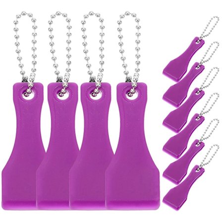 10 stk. Små Skrabere Lodseddel Skrabere Bærbart Skrabeværktøj Plastikskrabere til Lotteri