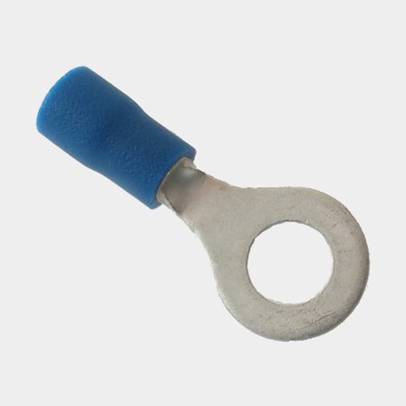 Cosses à anneau Skyllermarks, M8, pour câbles 1.5 - 2.5 mm², pack de 25, bleu