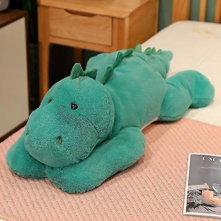 Painotettu ahdistuneisuusdinosaurus pehmolelu rivityyny Söpö dinosaurus täytetyt eläimet nukke pojille tytöille lahja Dinosaur 50cm