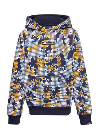 El Quadretti Jnr Oh Hoody Patterned Ellesse