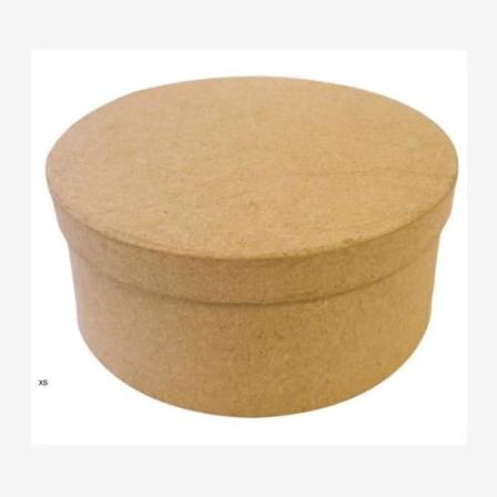 Sylinterimäinen pahvilaatikko kannella - 8 x Ø 16,5 cm