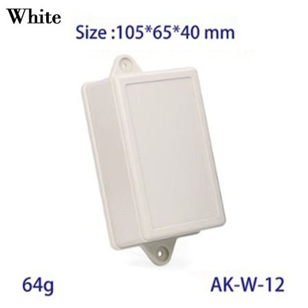 Elektronisk prosjektboks Vanntett deksel Project WHITE