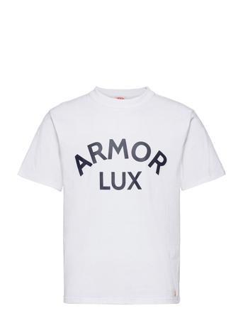 T-Shirt Héritage Logo White Armor Lux