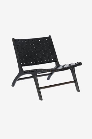 Kave Home - Stol svart Calixta - Svart - Stoler - Fra Homeroom