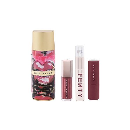 Fenty Beauty It's Riri Szn 3-Piece Lip Set Sampak, Makeup, Makeup, Sampak