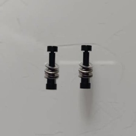 Bose QuietComfort QC45 QC35 I II Metallhengsel Svingeskrue Skive Svart Sølv