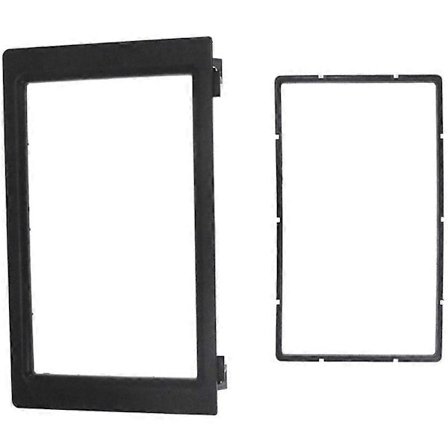 2 Din Bilradio Stereo Audio Ram Panel Trim Instrumentbräda Radio Fascia Multimedia Ram Kit för SAAB