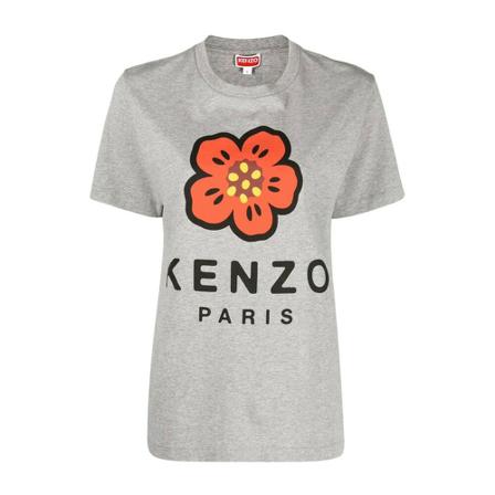 Kenzo, T-Shirts Grijs, Dames, Maat:M
