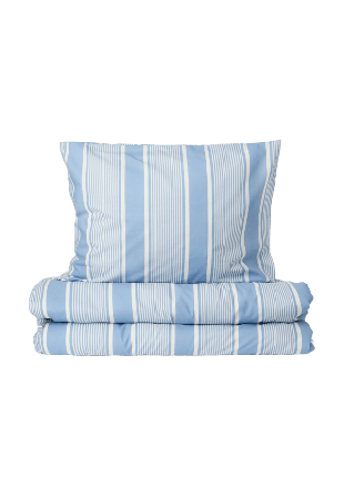 Åhléns Home Bäddset NORA 150x210 cm Sängkläder Blå