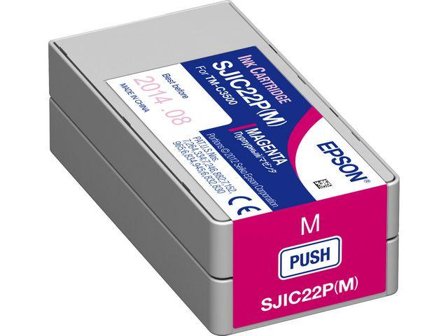 Epson SJIC22P(M) - magenta - original - blekkpatron