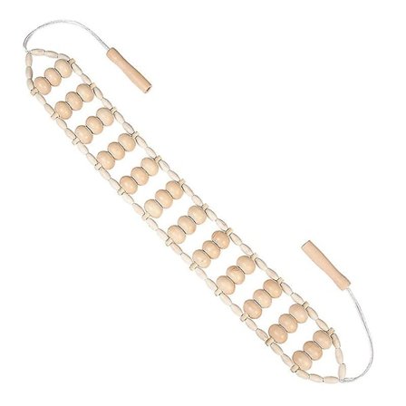 Rygmassage Rulle Reb, Bruges til Manuel Massage af Smertelindring i Ryg, Nakke, Skuldre, Ben og Talje, med Lymfatisk Anti Cellulite Funktion