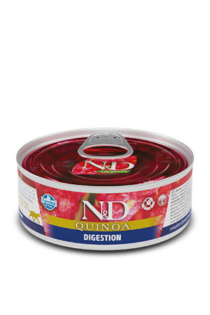 Farmina N&D Quinoa Digestion Per Gatti Adulti Lattina 80g