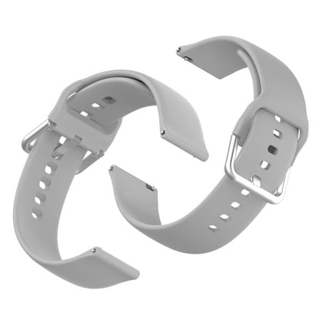 Universal comfortable silikone rem - grå Størrelse: S