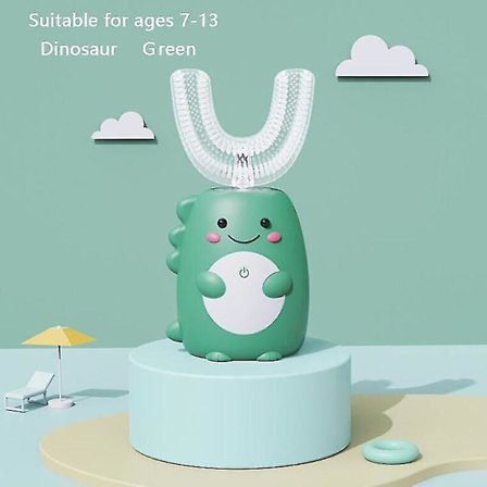 Automatisk munrengöring Barn Elektrisk Tandborste Barn Enhet U