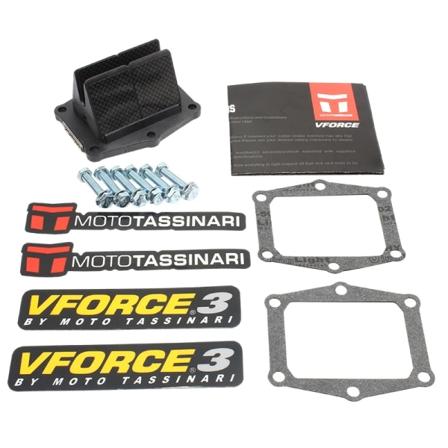 Motorcykel V-Force3 kolfiberrörventilsystem för Honda CR250 1986-2001 V305A 12-6064 59-67320 79-0825 1008-0057 Reed Valve Kit