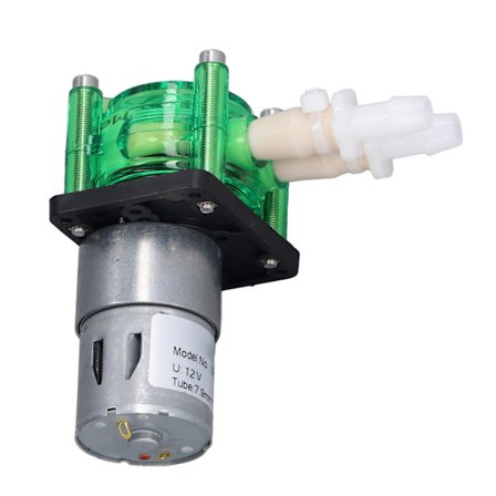 Peristaltisk pumpe, selvansugende, høy flyt, korrosjonsbestandig BPT-slange 700 ml/min DC12V 600mA