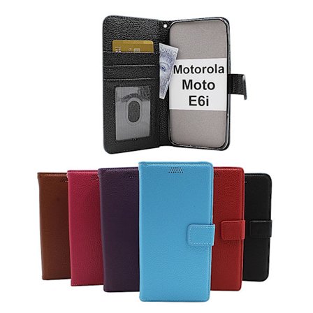 New Standcase Wallet Motorola Moto E6i