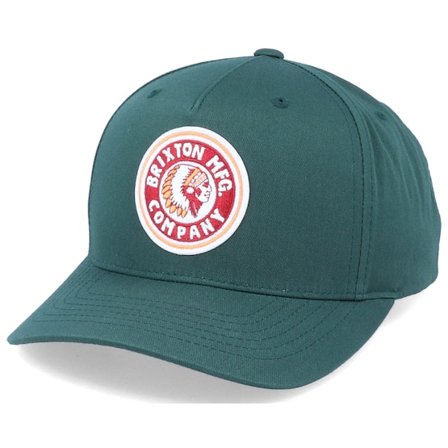 Brixton - Hatstore Exclusive x Rival High Profile Hunter Green Adjustable Adjustable Green Cap - @ Hatstore