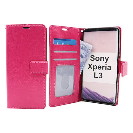 Crazy Horse Wallet Sony Xperia L3