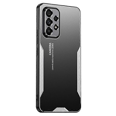 Samsung Galaxy A53 5G Kotelo Iskunkestävä Kestävä Panssari Alumiiniseos+TPU+PC Puhelinkuori (LGL)