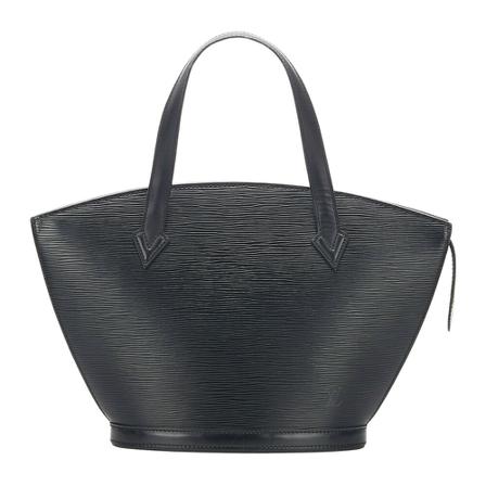 Louis Vuitton Vintage, Pre-owned Saint Jacques PM Short Strap Zwart, Dames, Maat:ONE Size,leer
