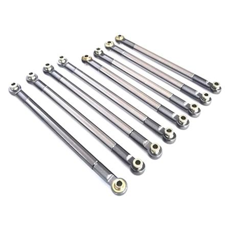 Oppgraderingsdeler for Mn86s Mn86 Mn86ks Mn86k Mn G500 8 stk Metall Trekkstang Koblingsstang 1/12 RC Bil