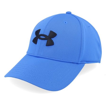 Under Armour - Blu Cappellino - Blitzing Blue Atlantis Flexfit @ Hatstore