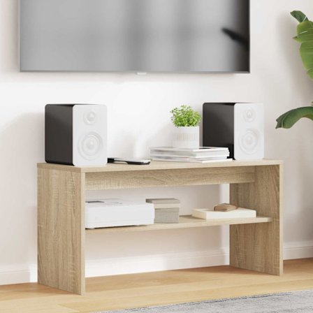 TV-skåp Sonoma-ek 80 x 30 x 40 cm Konstruerat trä