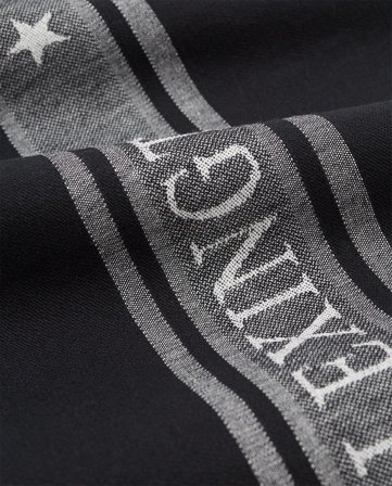 Lexington Icons Kjøkkenhåndkle Sort/Hvit