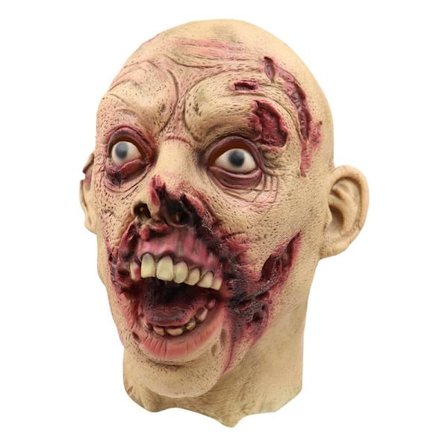 Helmask Resident Evil Monster Mask Zombie Kostymfest Gummi Latex Mask för Halloween