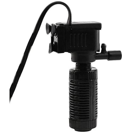 Akvarium Indvendig Filter Fiskedam Justerbar 300 L-h Vand