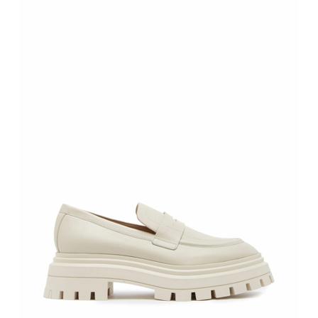 Stuart Weitzman, Bedford Loafers Beige, Dames, Maat:36 1/2 EU